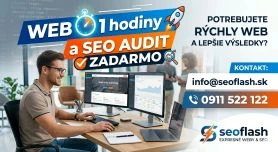 Web do 1 hodiny – ukážka
